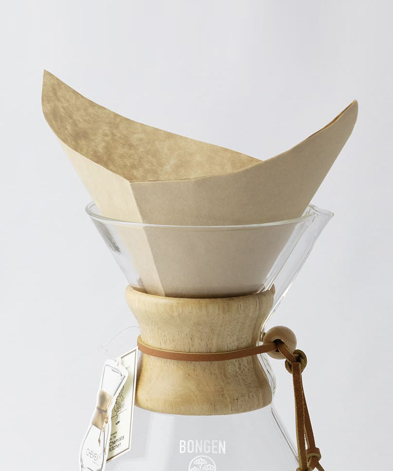 CHEMEX 6-cup unbleached filter