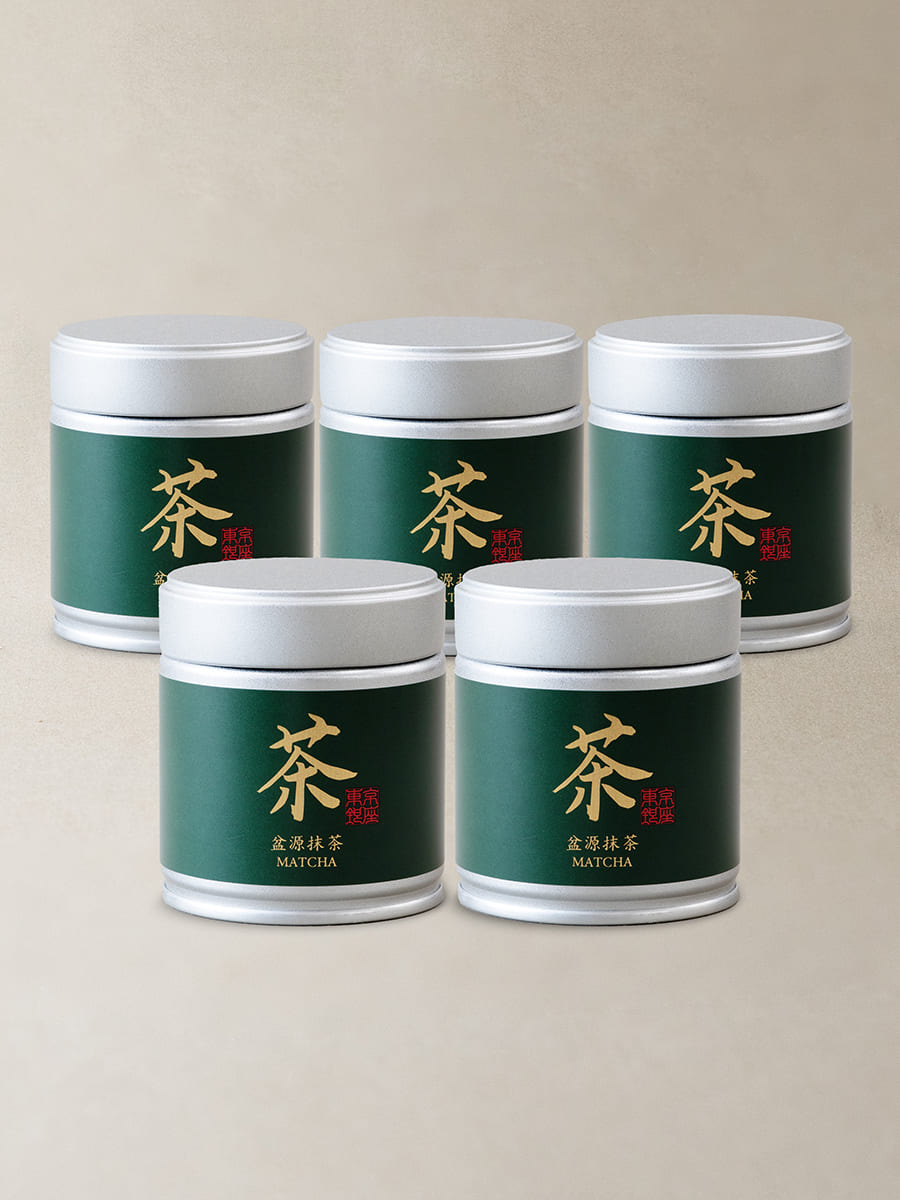 BONGEN PREMIUM MATCHA 5-piece set – BONGENCOFFEE