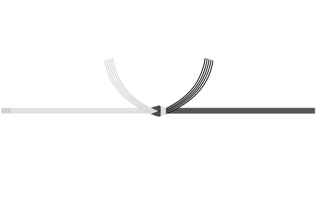弔事用(黒白結び切り)