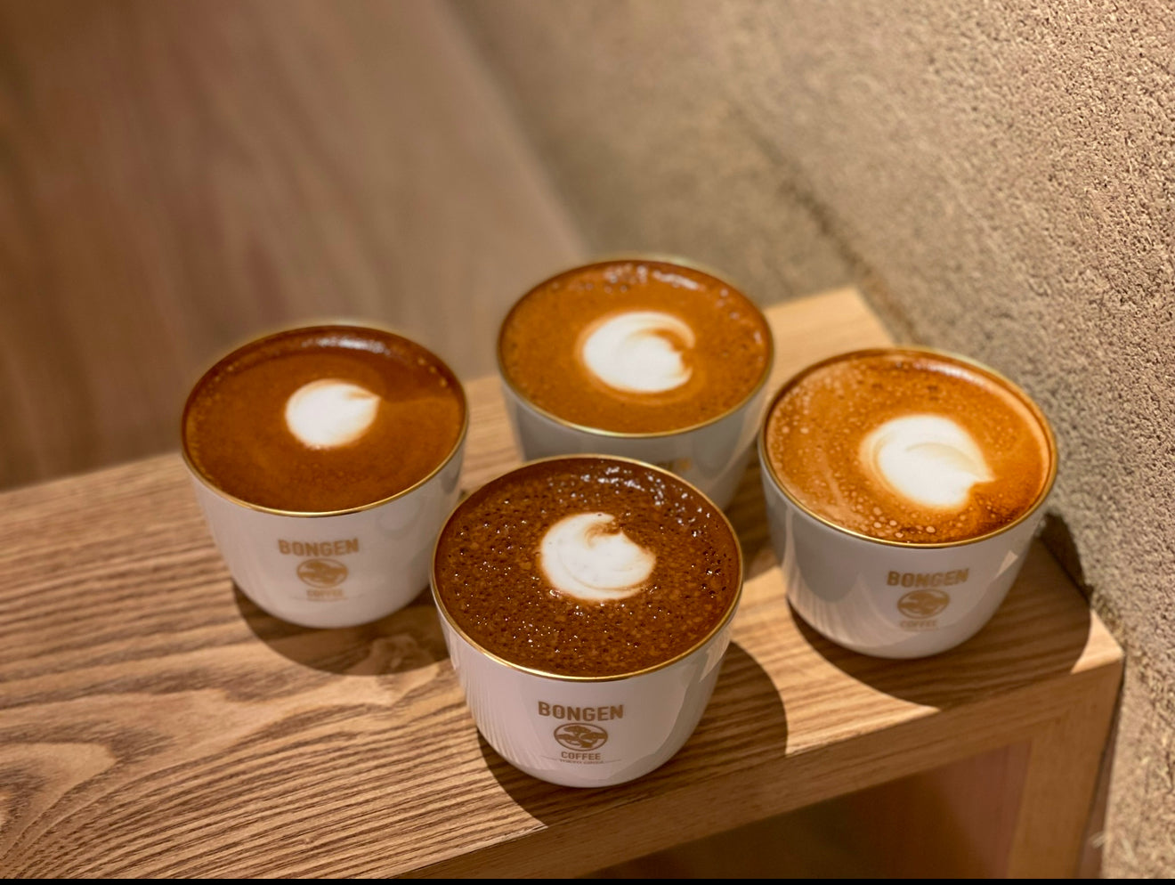 Wagashi and BONGEN LATTE – BONGENCOFFEE