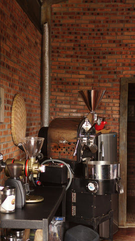 Commercial coffee beans