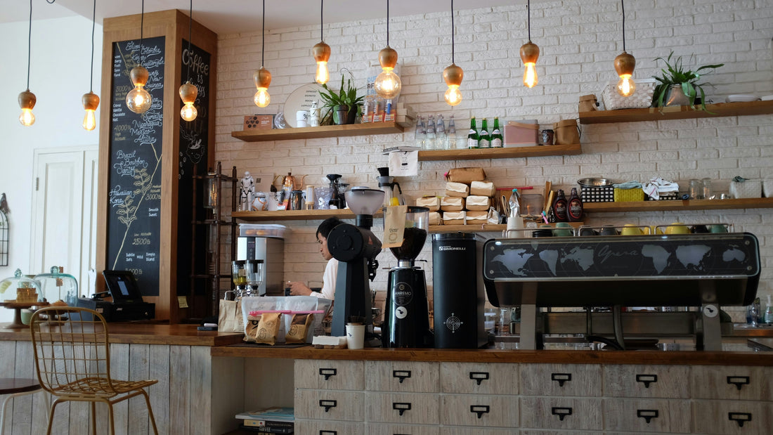 コーヒー店の店舗デザイン