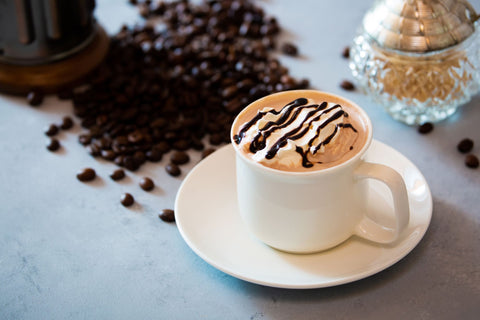 モカコーヒー：チョコレートの風味を楽しむ