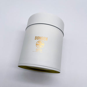 BONGEN コーヒー缶 マットホワイト (220g)