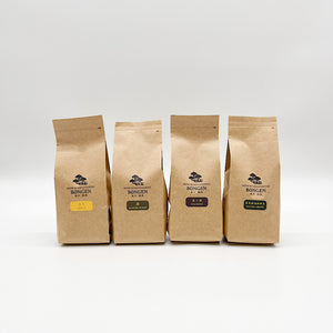4종의 커피콩 “BONGEN 오리지널 시리즈”