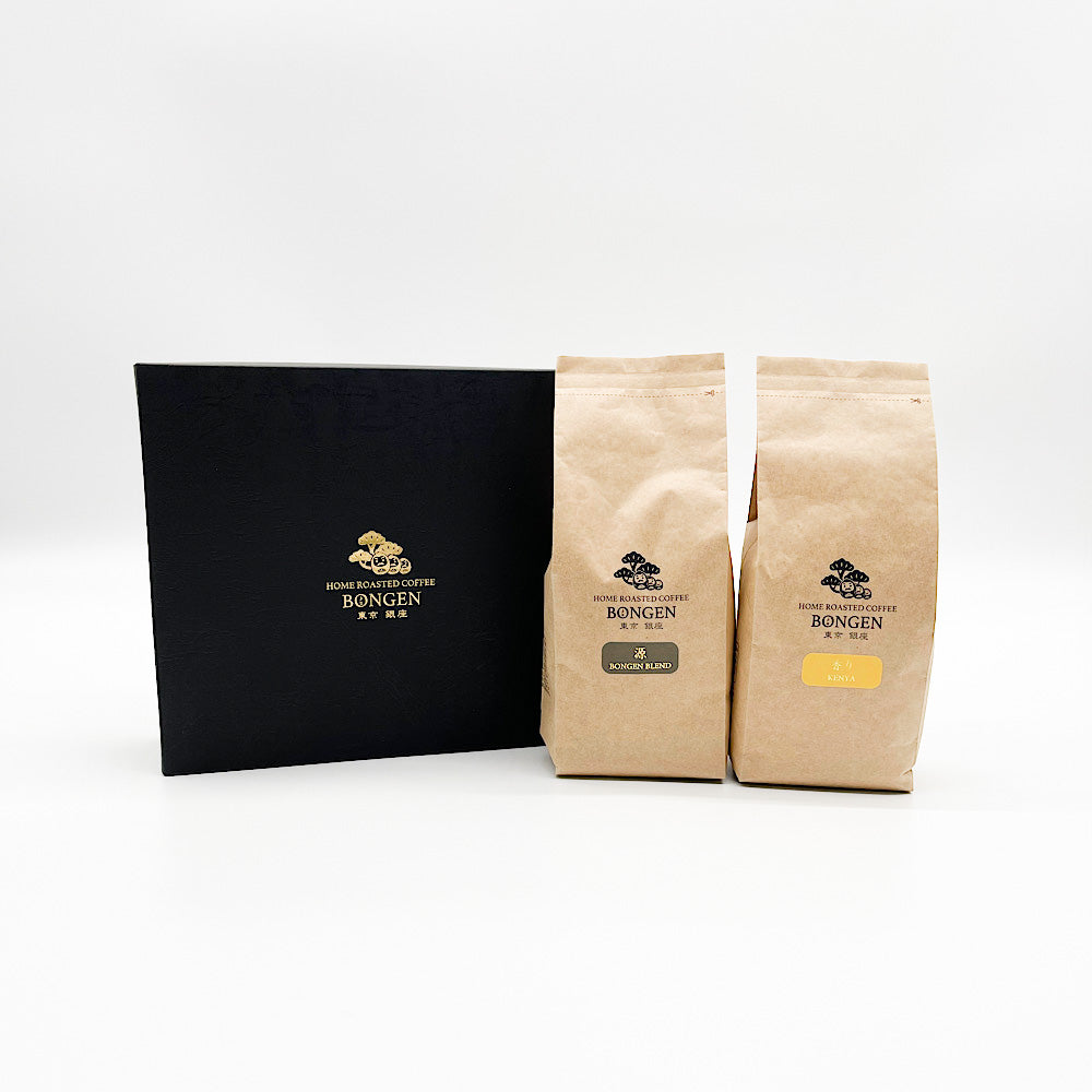 [禮物] 2 種咖啡豆 BONGEN 包裝